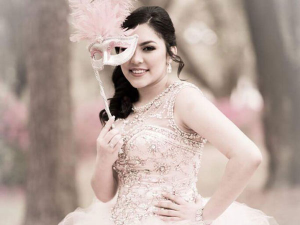 Portrait of a happy Alegria Gardens client sharing a positive testimonial about their event planning experience.