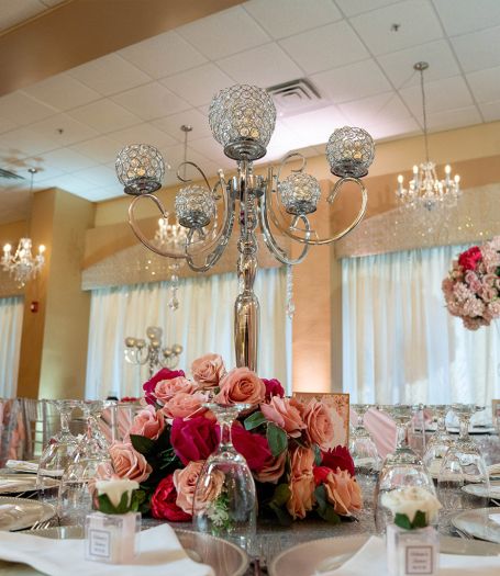 Colorful quinceañera celebration designed by Alegria Gardens, showcasing vibrant decorations and festive atmosphere.