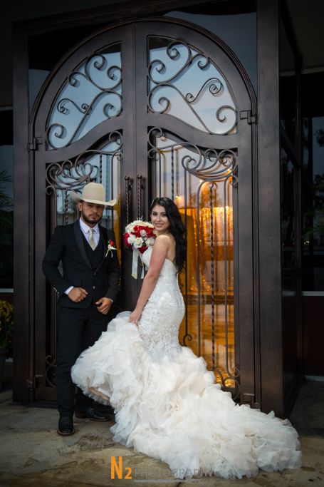 Table centerpiece for ceremonies and celebrations - Alegria Gardens - Houston, TX